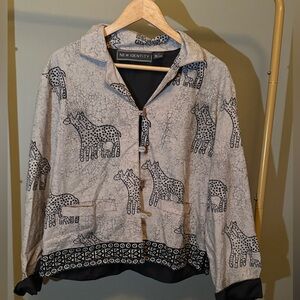 Vintage New Identity Giraffe Jacket